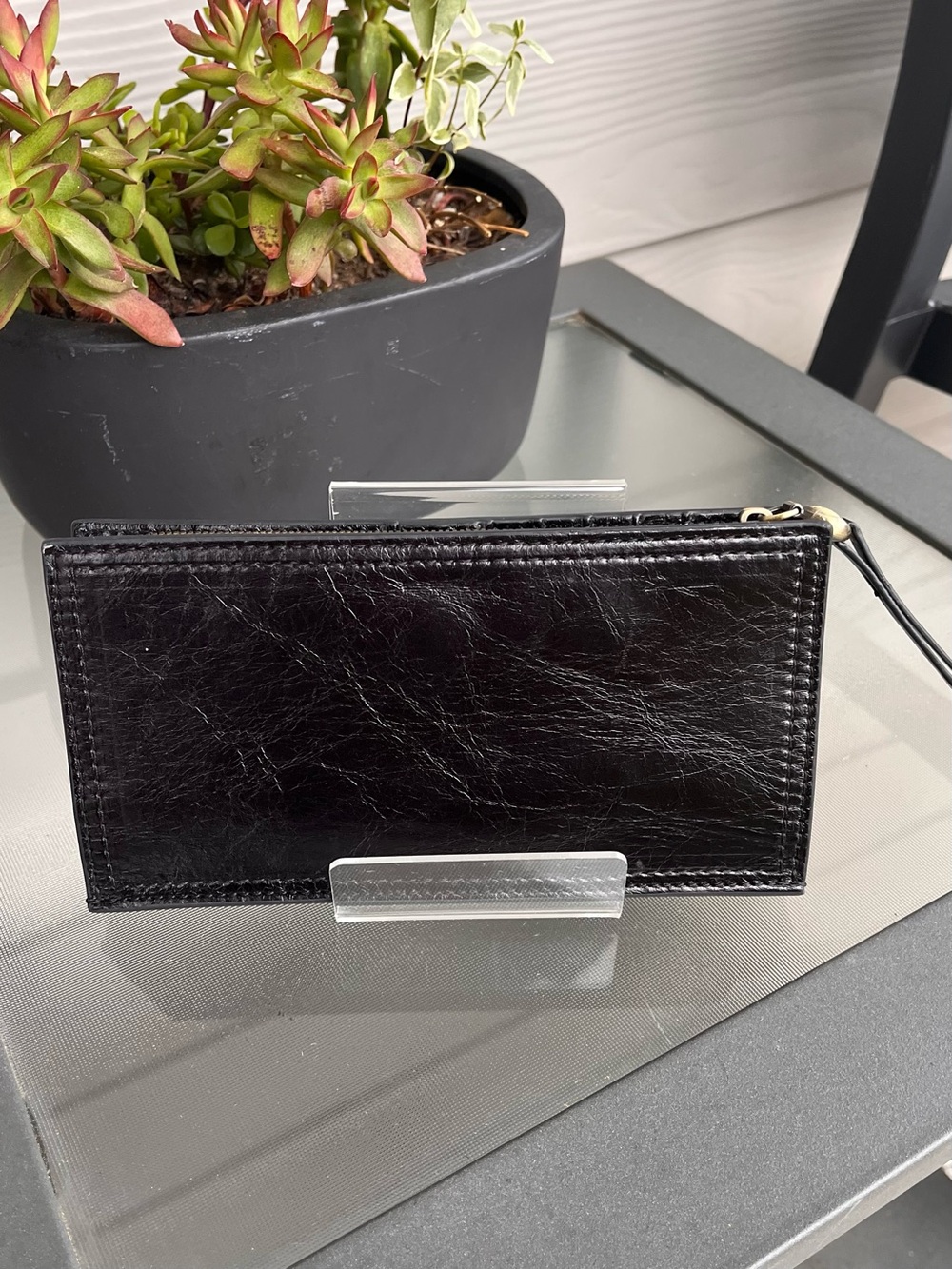NWOT HOBO Gracie Wallet in Black